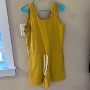 Old Navy Terrycloth Romper with pockets